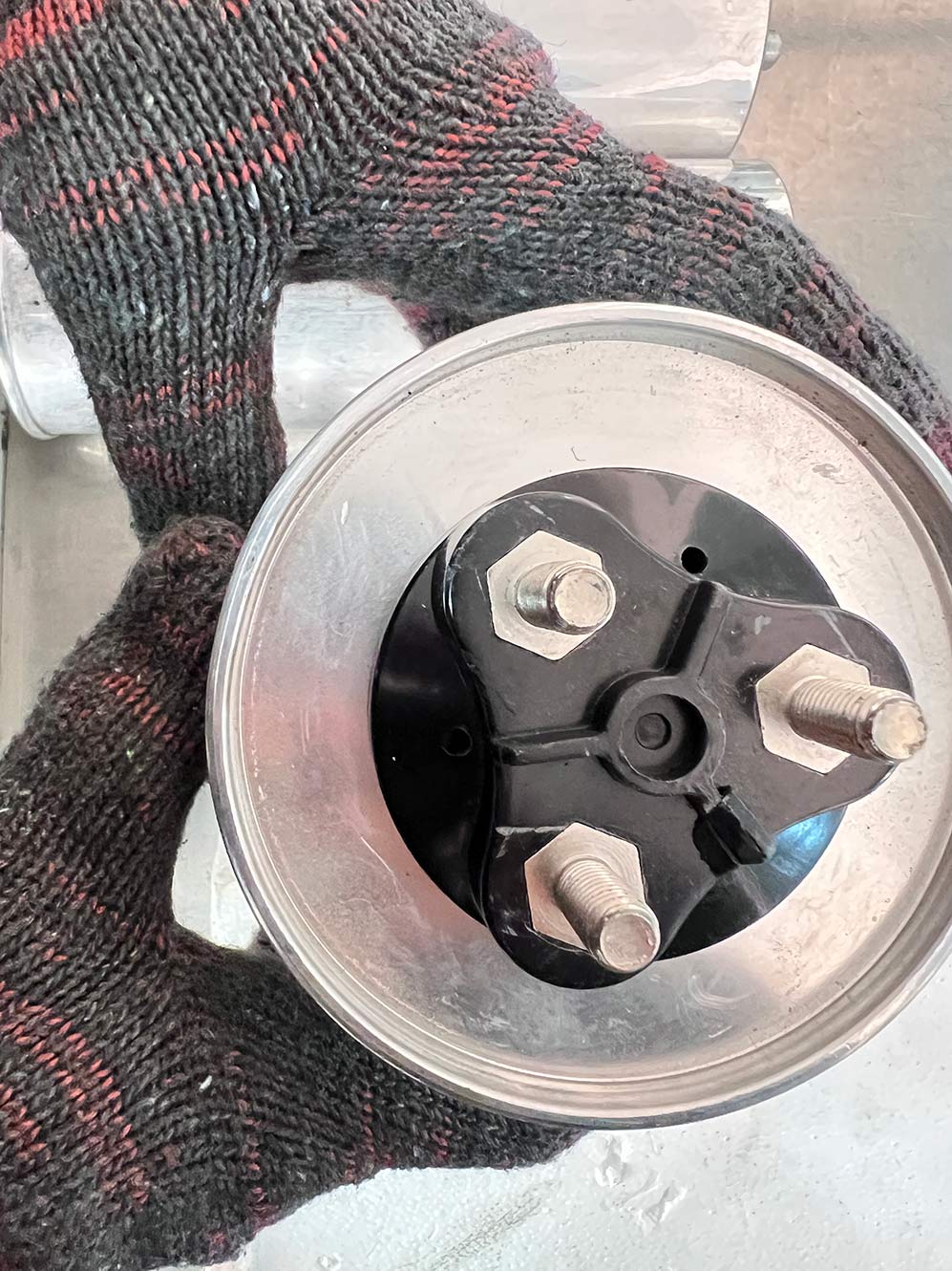 কেন ক্যাপাসিটর টার্মিনালের 