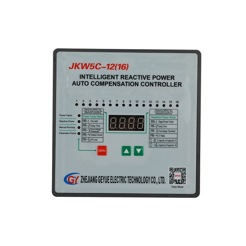 Jkw5c-12 (16) 12 লুপ 16 লুপস এপিএফসি স্বয়ংক্রিয় শক্তি ফ্যাক্টর নিয়ামক